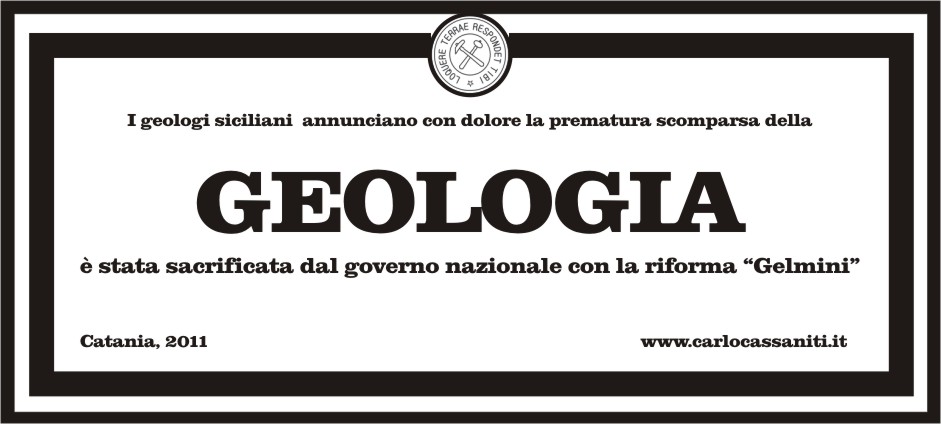Il governo cancella le facoltà di Geologia Il governo cancella le facoltà di Geologia