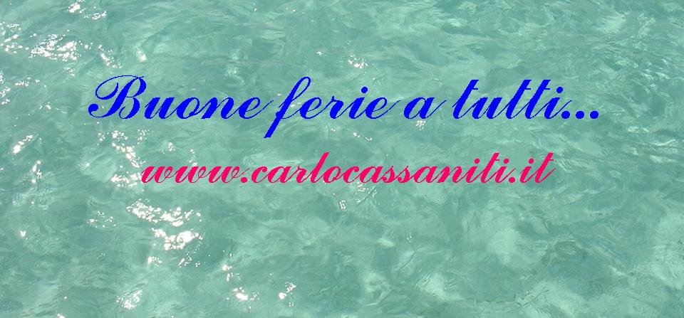 Buone ferie a tutti… Buone ferie a tutti…