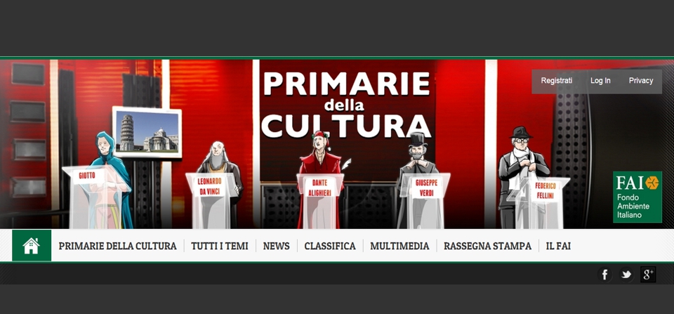 Tutela dell’ambiente e della cultura: il Fai lancia le primarie dei programmi